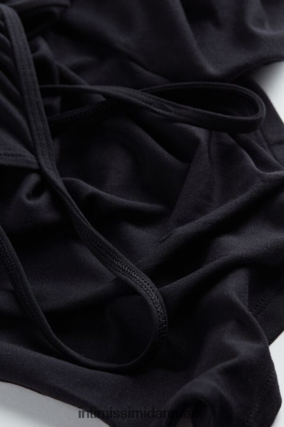 Intimissimi modal top Kvinder 019-sort beklædning 8DZ4XJ1468