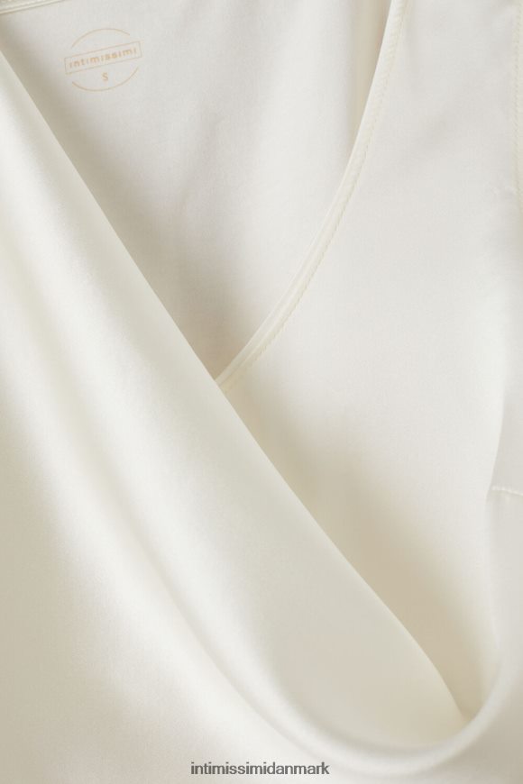 Intimissimi silke og modal vest Kvinder 2127-pulver hvid beklædning 8DZ4XJ1369