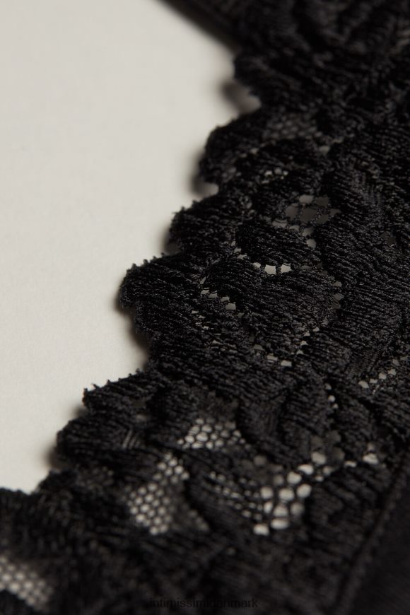 Intimissimi smukke blomster modal top Kvinder 019-sort beklædning 8DZ4XJ1388