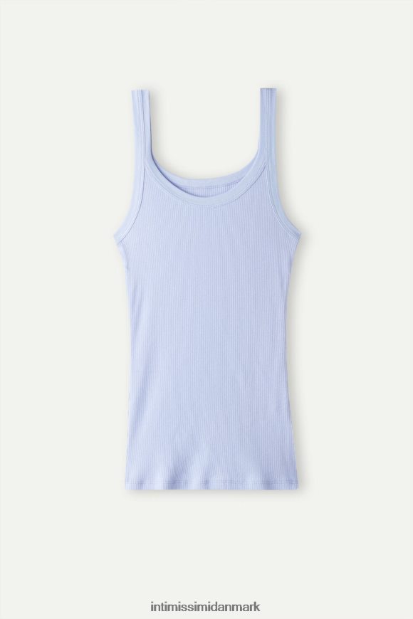 Intimissimi supima bomuld racer vest top Kvinder 212j-sød lavendel beklædning 8DZ4XJ1326