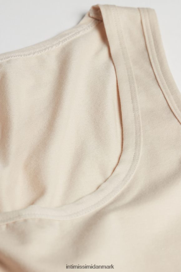 Intimissimi tanktop med bred skulder i naturlig bomuld Kvinder 2280-lyserød silke beklædning 8DZ4XJ1483