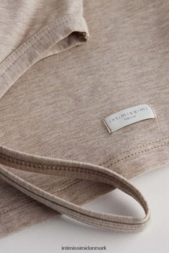 Intimissimi top med stropper i naturlig bomuld Kvinder 112i-naturlig blanding beklædning 8DZ4XJ1441