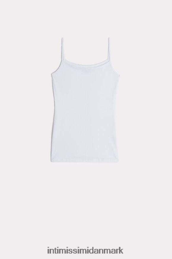 Intimissimi ultrafrisk supima bomuldsvest top Kvinder 001-hvid beklædning 8DZ4XJ1463