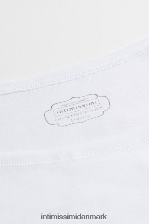 Intimissimi ultrafrisk supima bomuldsvest top Kvinder 001-hvid beklædning 8DZ4XJ1463