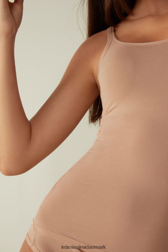 Intimissimi ultralet supima bomuldstop Kvinder 044-blød beige beklædning 8DZ4XJ1411