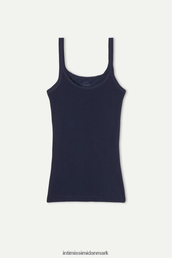 Intimissimi ultralet supima bomuldstop Kvinder 1467-intens blå beklædning 8DZ4XJ1390