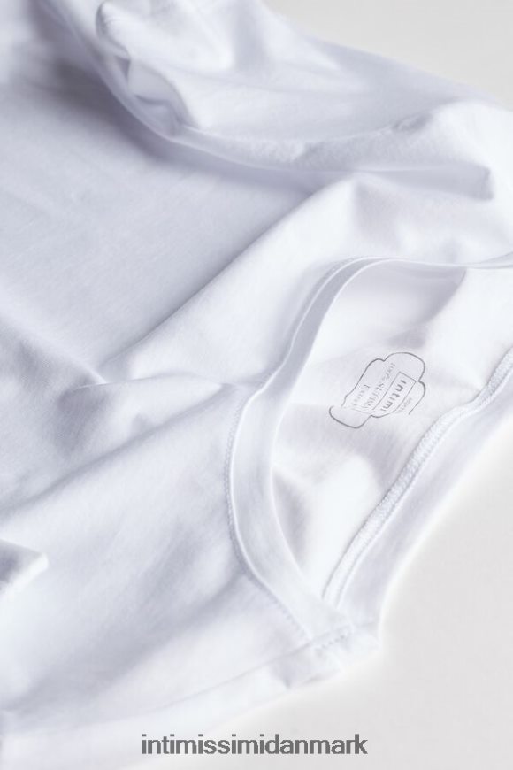 Intimissimi kortærmet t-shirt i ultrafrisk supima bomuld Kvinder 001-hvid beklædning 8DZ4XJ1456