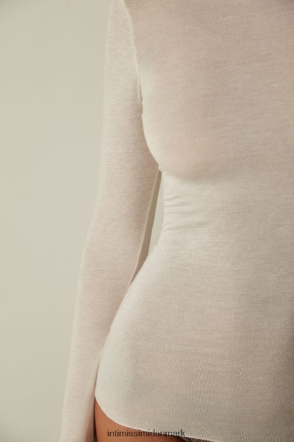 Intimissimi bådhals modal kashmir ultralet trøje Kvinder 231i-naturlig vanilje beklædning 8DZ4XJ1437