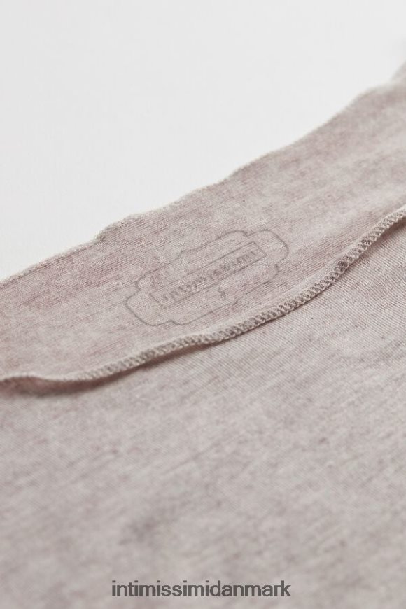 Intimissimi bådhals modal kashmir ultralet trøje Kvinder 7525-skal beige melange beklædning 8DZ4XJ1450