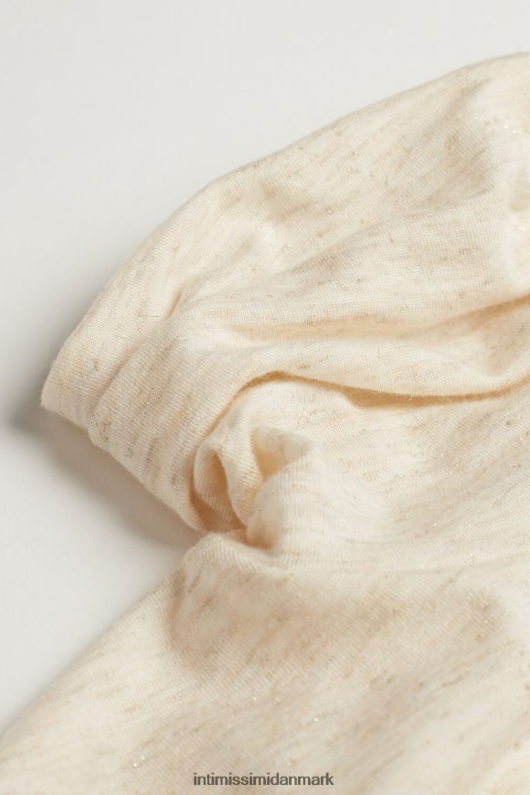 Intimissimi let modal med halt kashmir top med høj hals Kvinder 843i-råhvid halt beklædning 8DZ4XJ1381