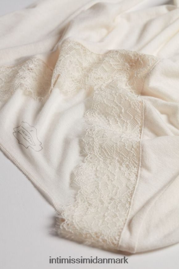 Intimissimi modal kashmir ultralet lang blondeskjorte Kvinder 231i-naturlig vanilje beklædning 8DZ4XJ1428