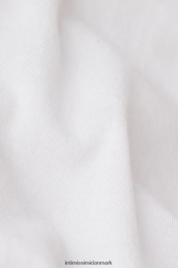 Intimissimi modal kashmir ultralet top med høj hals Kvinder 001-hvid beklædning 8DZ4XJ1353