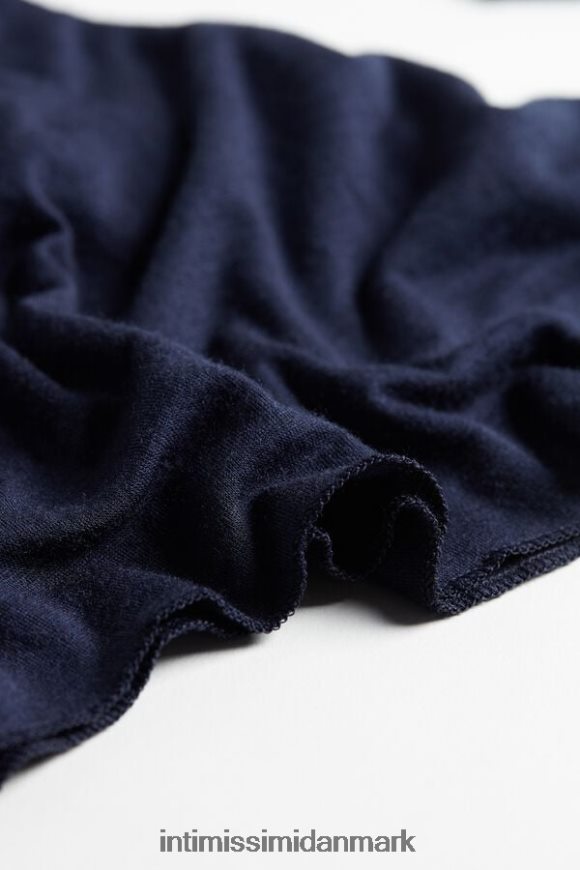 Intimissimi modal kashmir ultralet top med høj hals Kvinder 1467-intens blå beklædning 8DZ4XJ1262