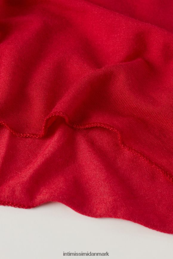 Intimissimi modal kashmir ultralet top med høj hals Kvinder 1473-rød beklædning 8DZ4XJ1352