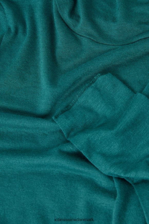 Intimissimi modal kashmir ultralet top med høj hals Kvinder 4572-stedsegrøn beklædning 8DZ4XJ1350