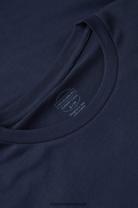 Intimissimi oversize langærmet supima bomuldstop Kvinder 1467-intens blå beklædning 8DZ4XJ1321