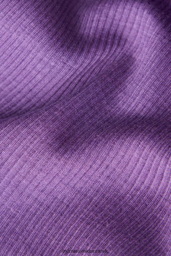 Intimissimi uld og silke langærmet max top med rund hals Kvinder 142j-kosmisk lilla beklædning 8DZ4XJ1337