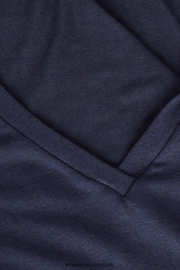 Intimissimi ultralet modal med kashmir v-hals top Kvinder 1467-intens blå beklædning 8DZ4XJ1348