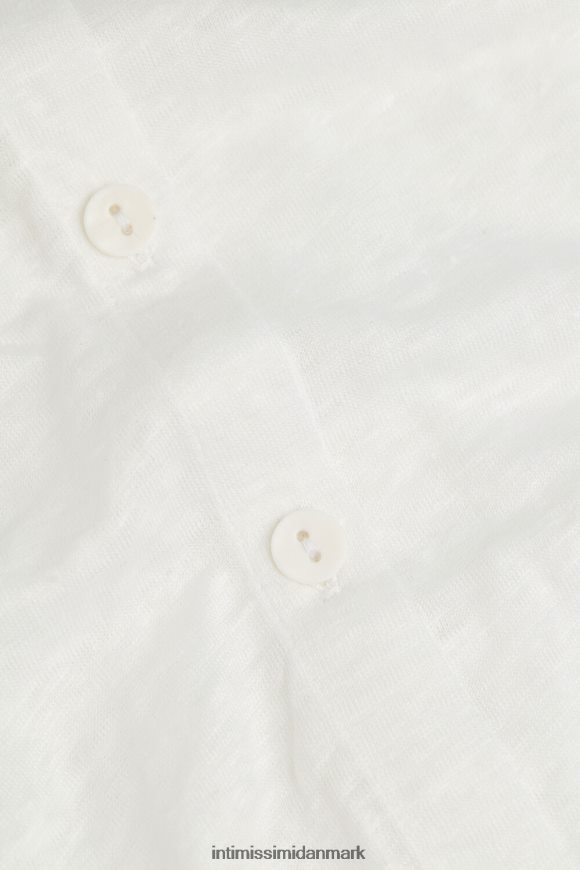 Intimissimi langærmet hørskjorte Kvinder 001-hvid beklædning 8DZ4XJ1312