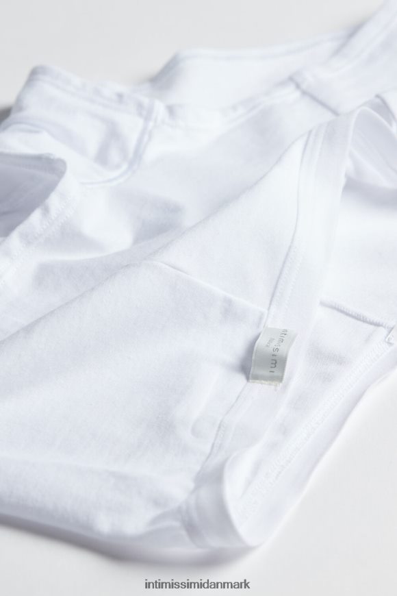 Intimissimi korte trusser af naturlig bomuld Kvinder 001-hvid undertøj 8DZ4XJ1199