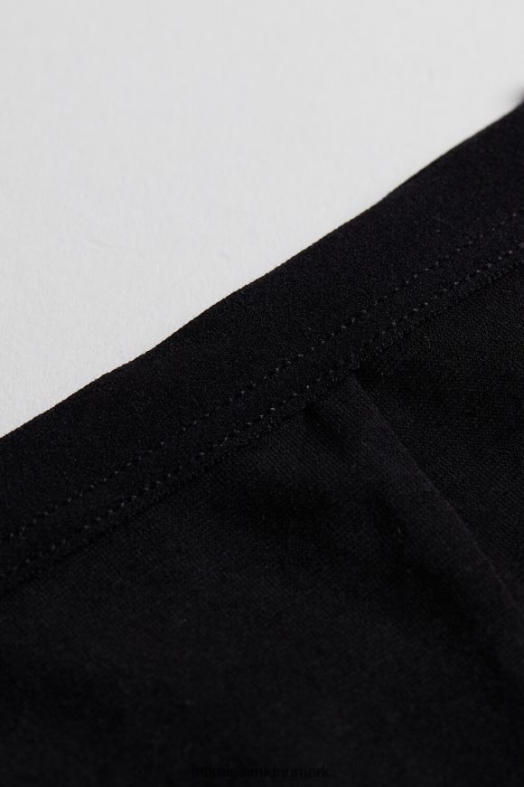 Intimissimi korte trusser af naturlig bomuld Kvinder 019-sort undertøj 8DZ4XJ1196