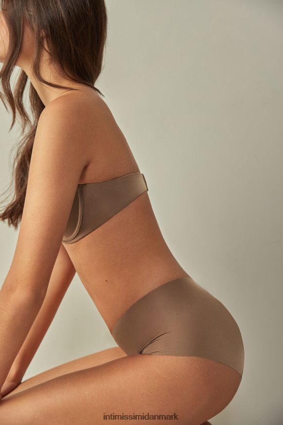 Intimissimi laserskårne franske trusser Kvinder 502i-mørk beige undertøj 8DZ4XJ1127