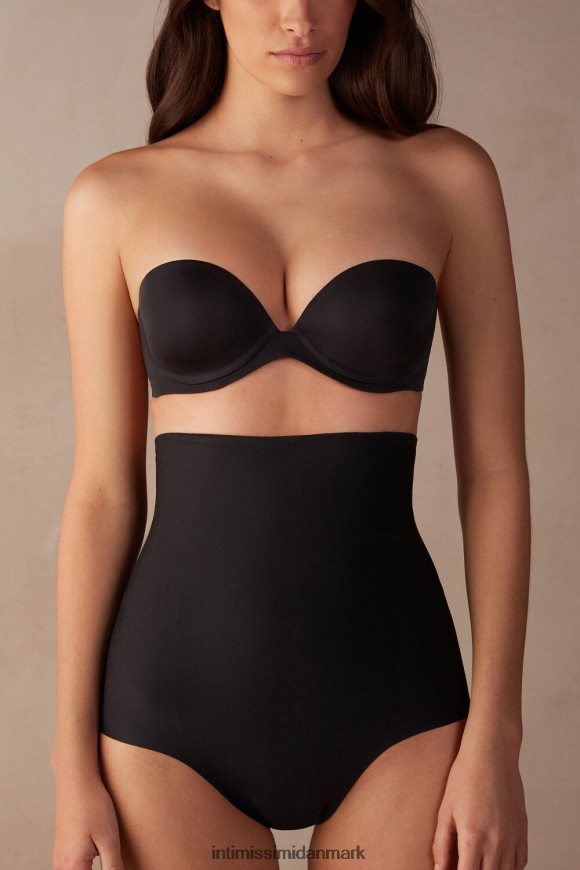 Intimissimi sømløse højtaljede franske trusser med høj talje Kvinder 019-sort undertøj 8DZ4XJ1003
