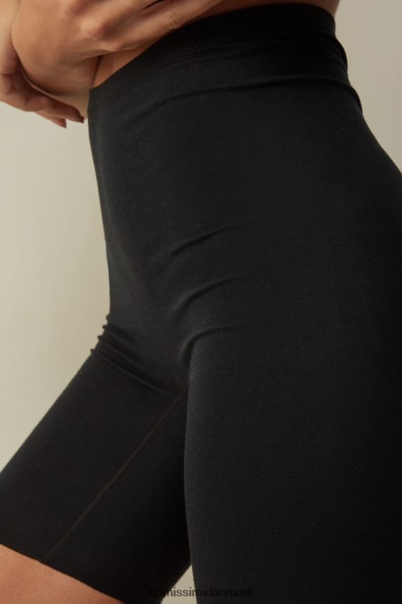 Intimissimi sømløse supima bomuldshorts Kvinder 019-sort undertøj 8DZ4XJ1178