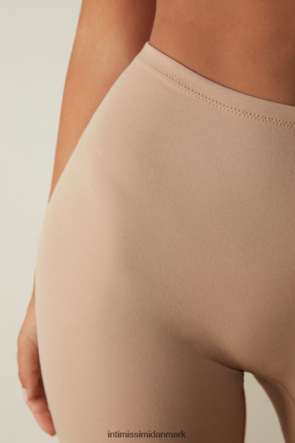 Intimissimi sømløse supima bomuldshorts Kvinder 044-blød beige undertøj 8DZ4XJ1177