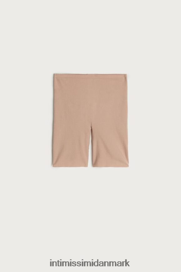 Intimissimi sømløse supima bomuldshorts Kvinder 044-blød beige undertøj 8DZ4XJ1177