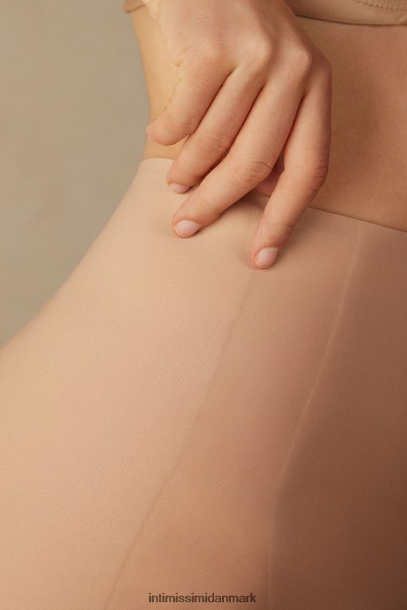 Intimissimi shorts i råt skåret mikrofiber Kvinder 044-blød beige undertøj 8DZ4XJ1119
