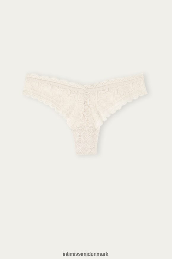 Intimissimi 80\'er-stil brasilianske blondetrusser Kvinder 2280-lyserød silke undertøj 8DZ4XJ1042