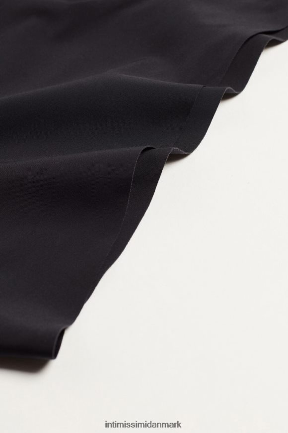 Intimissimi 80\'er stil ultralette brasilianske trusser i mikrofiber Kvinder 019-sort undertøj 8DZ4XJ1116
