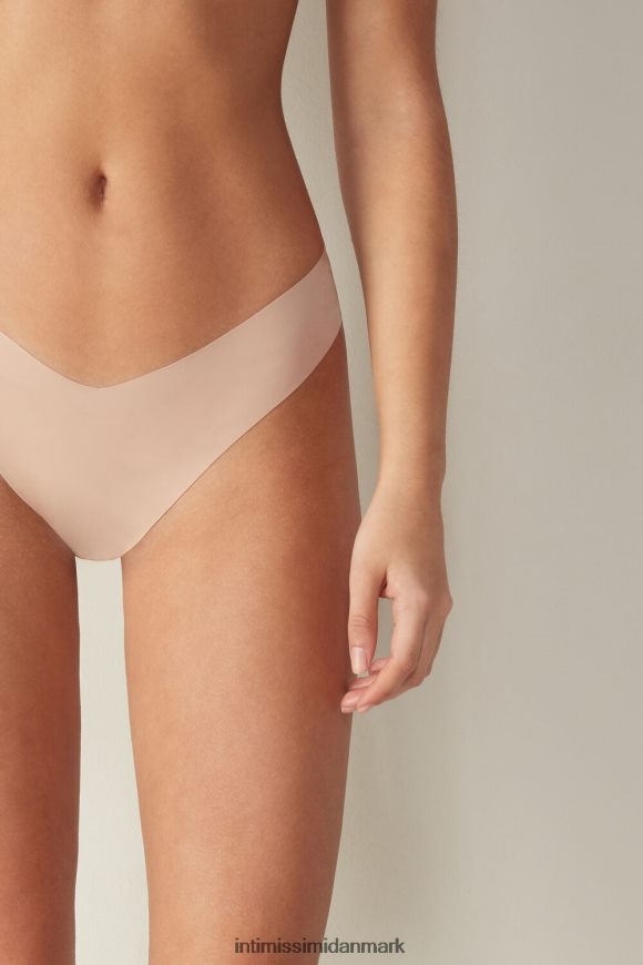 Intimissimi 80'er stil ultralette brasilianske trusser i mikrofiber Kvinder 044-blød beige undertøj 8DZ4XJ1115
