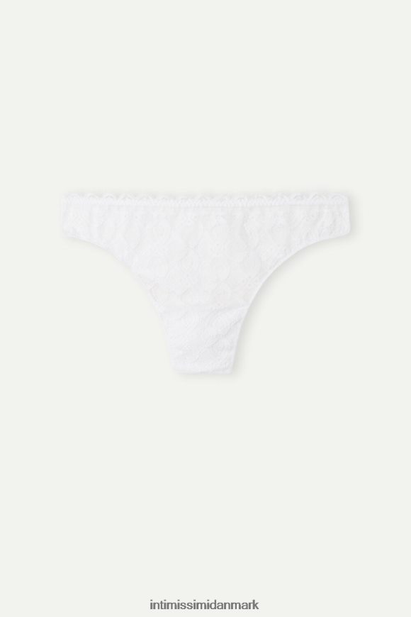Intimissimi blonder og brasilianske trusser af mikrofiber Kvinder 001-hvid undertøj 8DZ4XJ1078