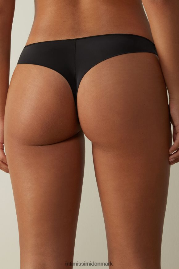 Intimissimi blonder og brasilianske trusser af mikrofiber Kvinder 019-sort undertøj 8DZ4XJ1082
