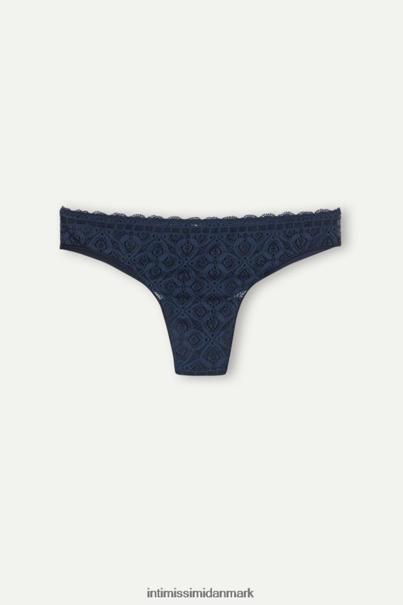 Intimissimi blonder og brasilianske trusser af mikrofiber Kvinder 1467-intens blå undertøj 8DZ4XJ1088