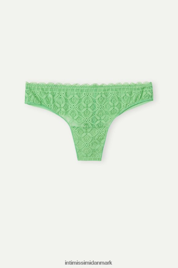 Intimissimi blonder og brasilianske trusser af mikrofiber Kvinder 218j-æble mynte undertøj 8DZ4XJ993