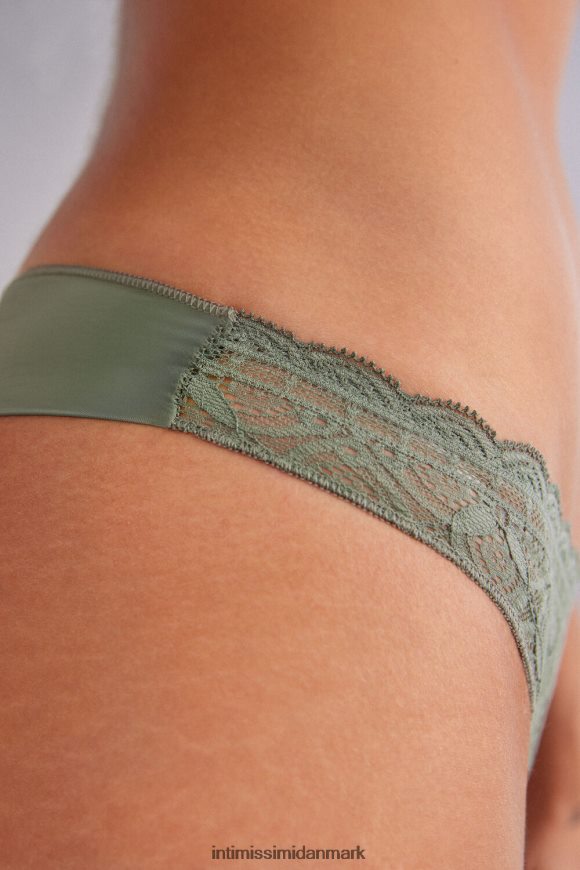 Intimissimi blonder og brasilianske trusser af mikrofiber Kvinder 344j-salvia grøn undertøj 8DZ4XJ906