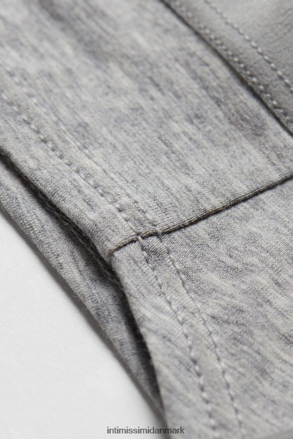 Intimissimi brasilianske trusser af naturlig bomuld Kvinder 031-lysegrå melange undertøj 8DZ4XJ1192