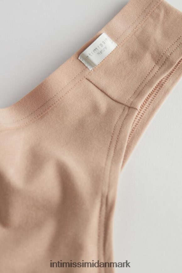 Intimissimi brasilianske trusser af naturlig bomuld Kvinder 044-blød beige undertøj 8DZ4XJ1190
