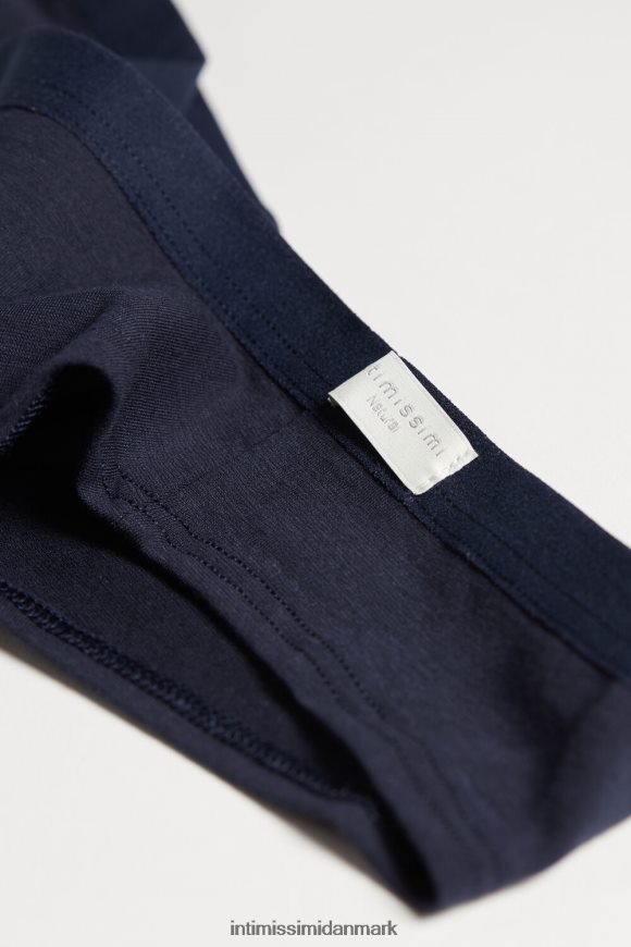 Intimissimi brasilianske trusser af naturlig bomuld Kvinder 1467-intens blå undertøj 8DZ4XJ1158