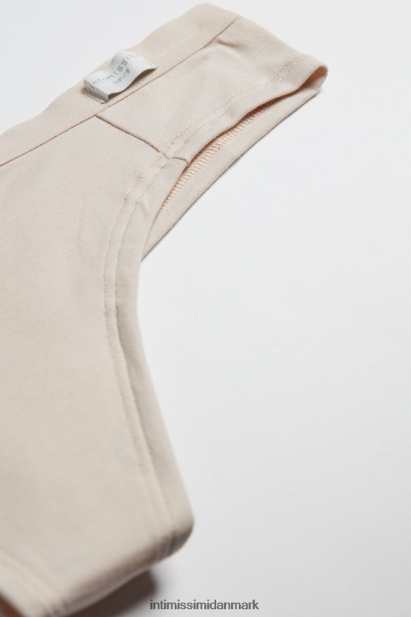 Intimissimi brasilianske trusser af naturlig bomuld Kvinder 2280-lyserød silke undertøj 8DZ4XJ1188