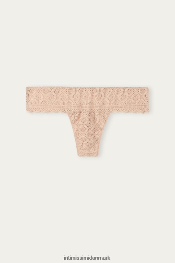 Intimissimi brasilianske trusser med blonder Kvinder 044-blød beige undertøj 8DZ4XJ1085