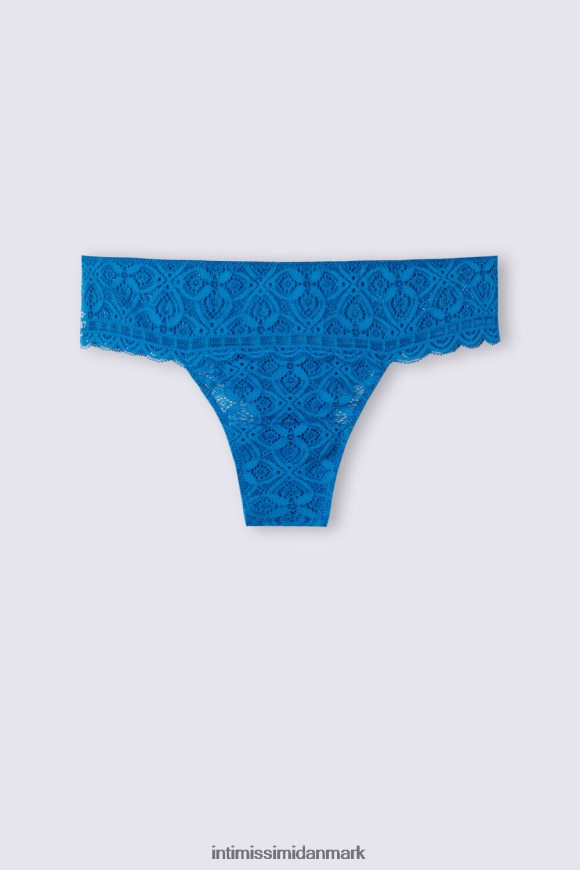 Intimissimi brasilianske trusser med blonder Kvinder 328j-nautisk blå undertøj 8DZ4XJ878