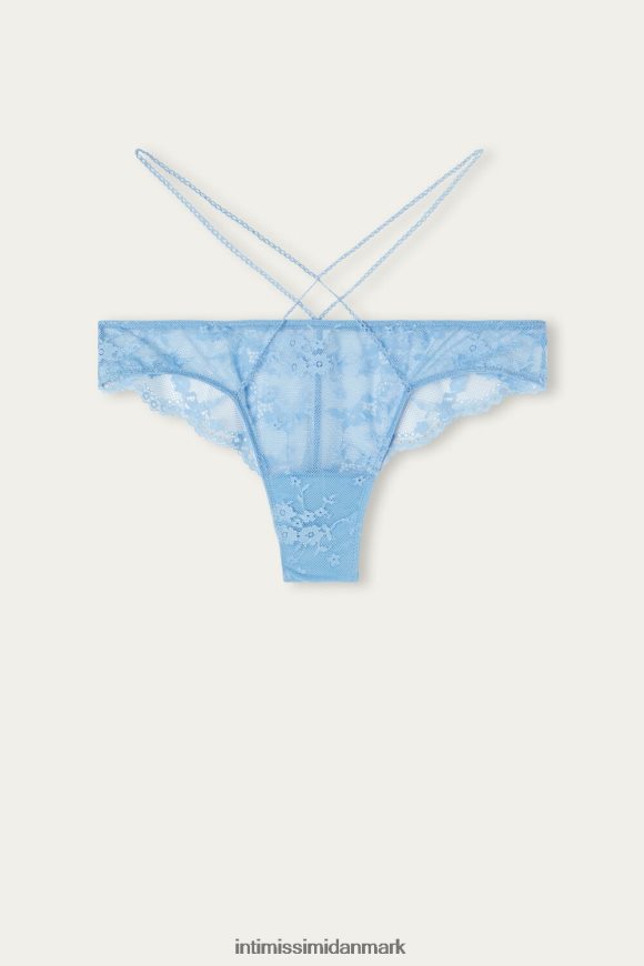 Intimissimi føler smukke brasilianske trusser Kvinder 211j-ortensia-print blå undertøj 8DZ4XJ945