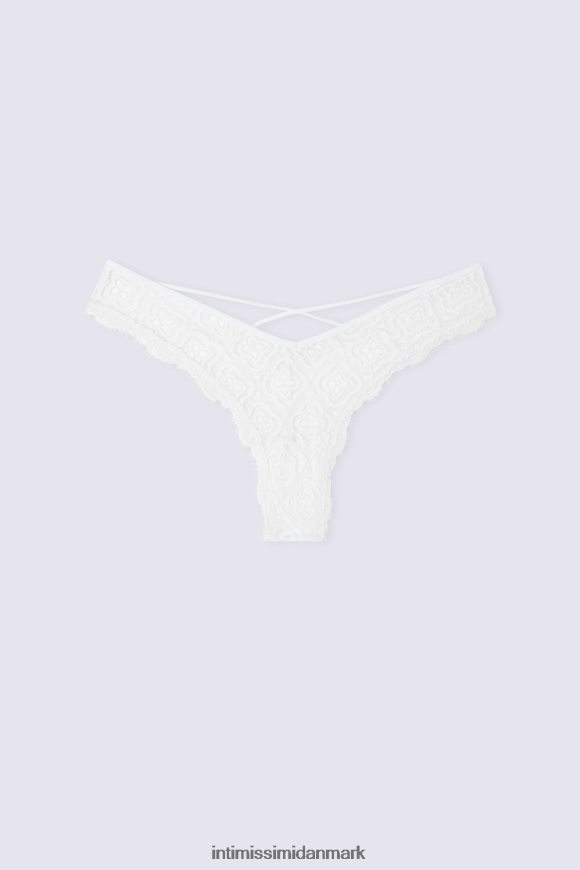 Intimissimi folkemusik og lækre brasilianske trusser i 80\'er-stil Kvinder 352j-bianco perla undertøj 8DZ4XJ887