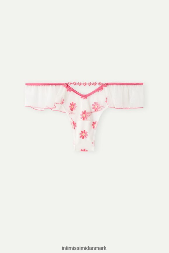 Intimissimi søde som tusindfryd brasilianske trusser i 80\'er-stil Kvinder 239j-fuchsia/pulver hvid undertøj 8DZ4XJ936