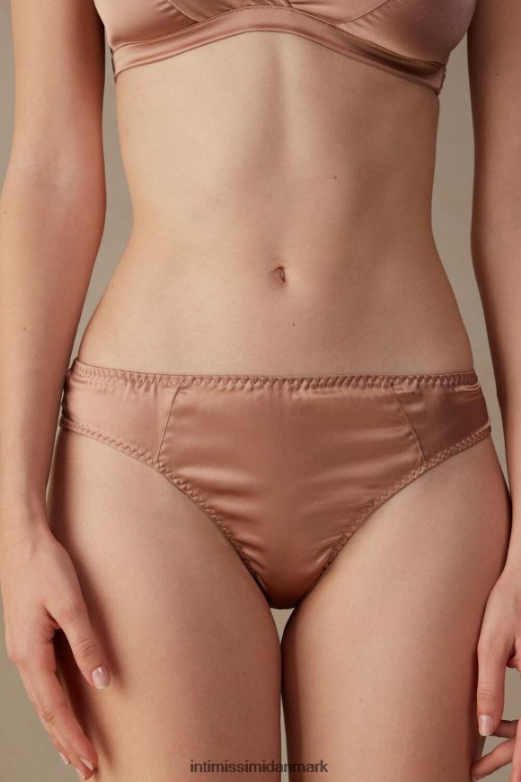 Intimissimi silke brasilianske trusser Kvinder 163i-satin pink undertøj 8DZ4XJ1164