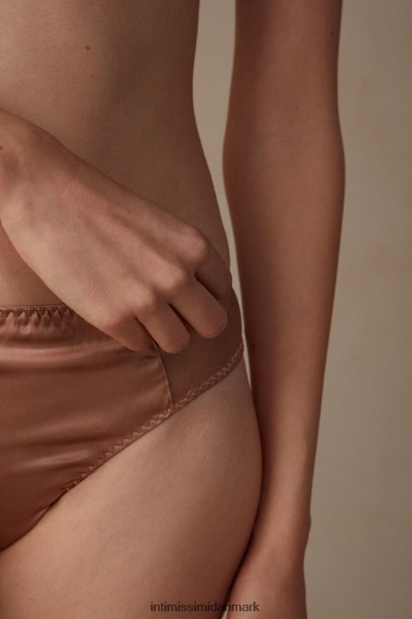 Intimissimi silke brasilianske trusser Kvinder 163i-satin pink undertøj 8DZ4XJ1164